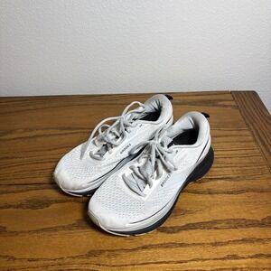 Brooks Trace 3 Womens Sz 8 Wide Shoes White Running Sneaker 1204011D191 Gym